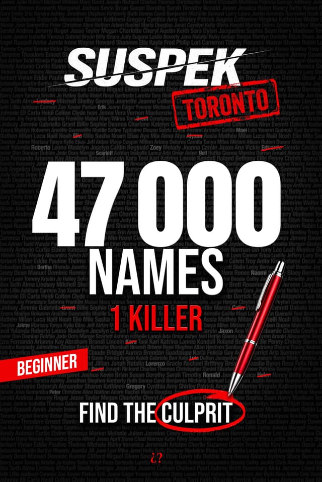 Cover of SUSPEK · Toronto